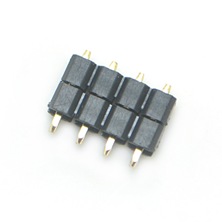 2.54间距 单排 双塑 直插 排针 L=8.2mm