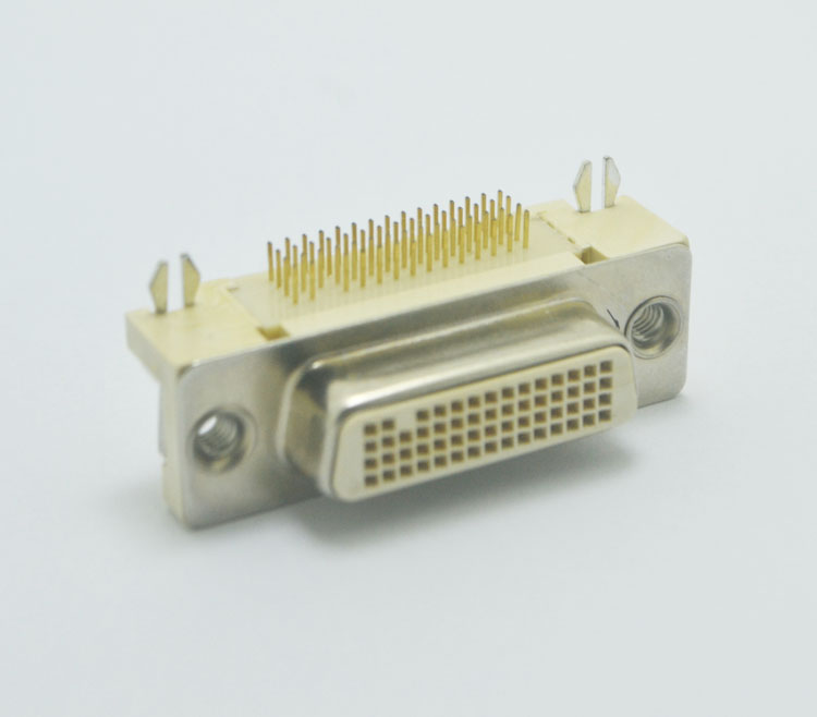 DVI-50PIN 母头90度插板